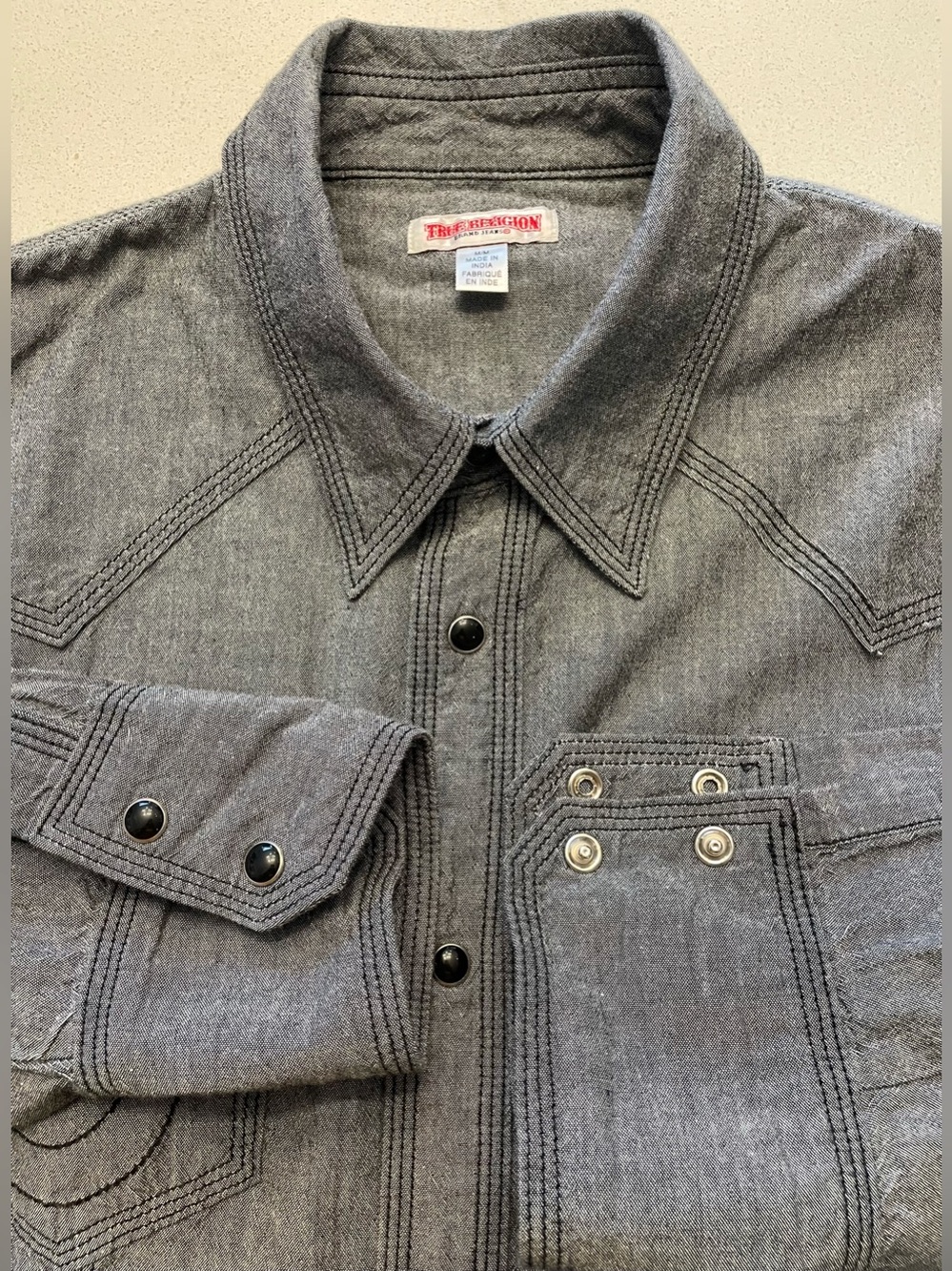 True Religion - all cotton western shirt Size Medium